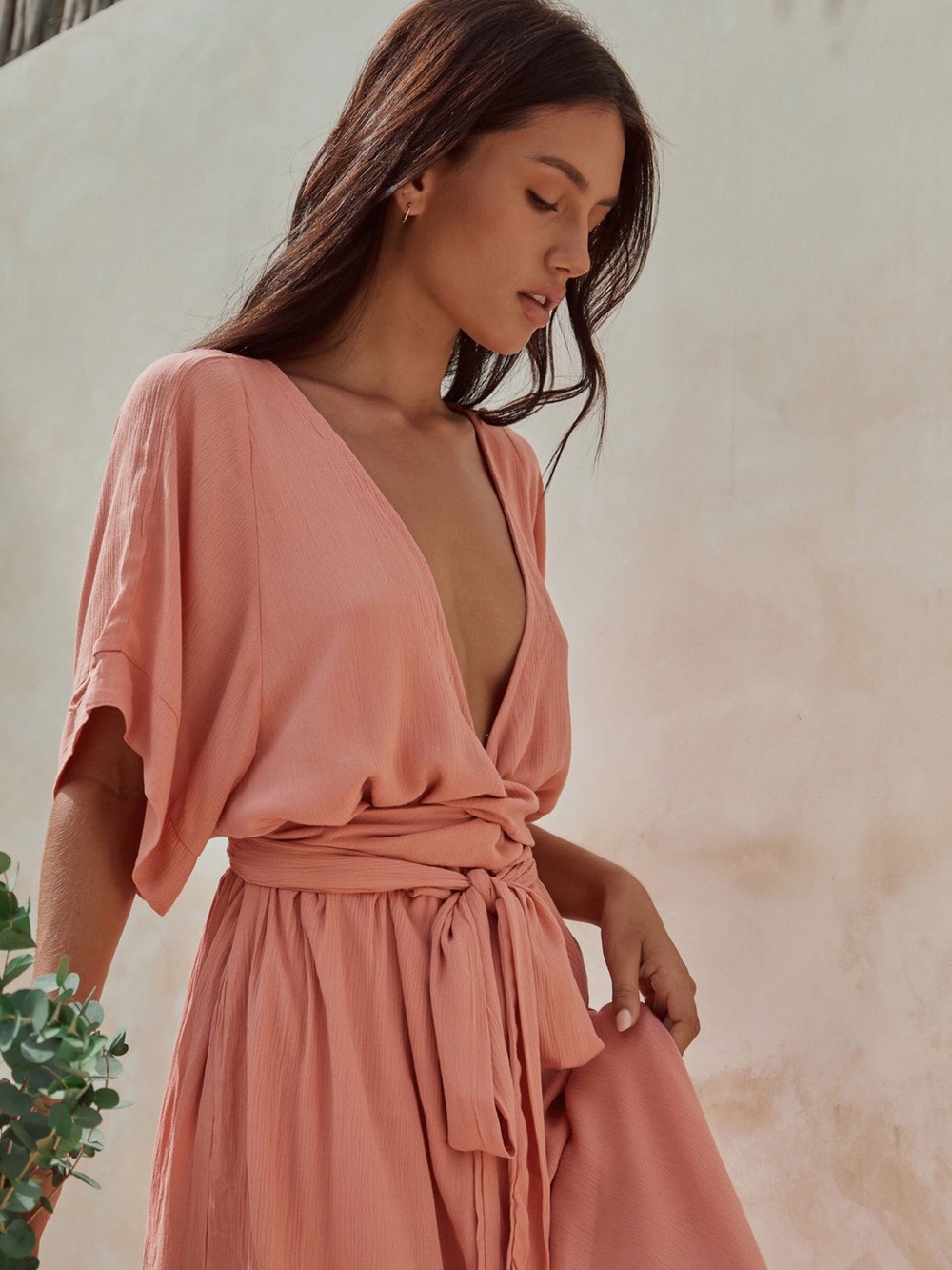 BNWT Hazel & Folk Melody Midi Dress | Dusty Rose Size Small/Medium